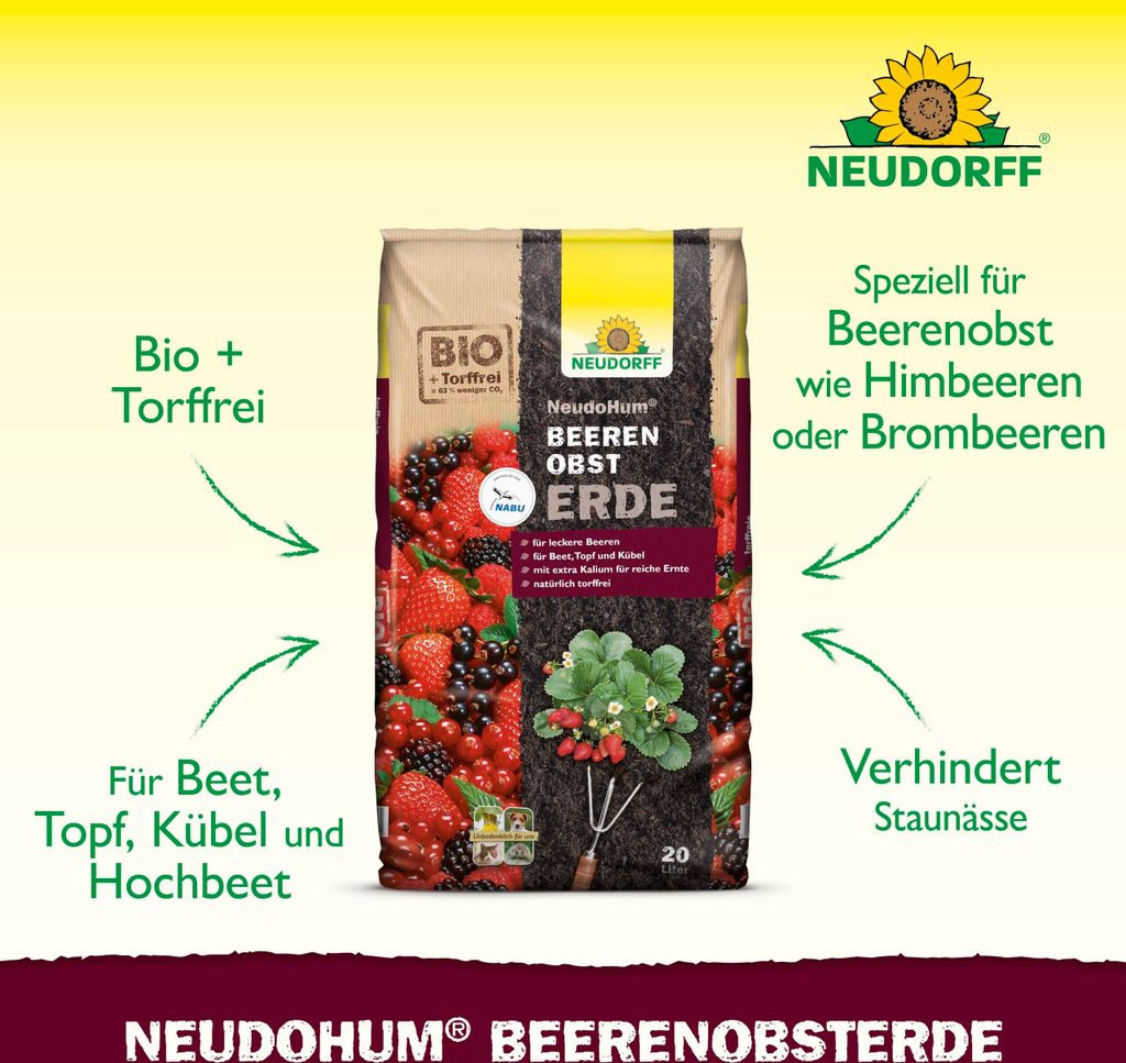 NEUDORFF® NeudoHum® Beerenobsterde 20 Liter Produktbild 10