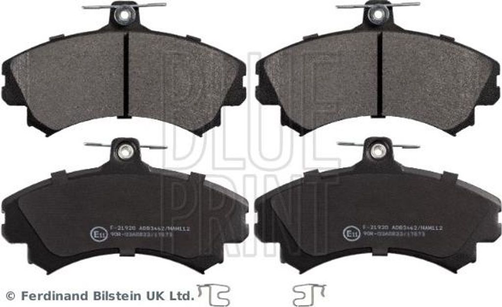 Bremsbelagsatz, Scheibenbremse BLUE PRINT ADC44251