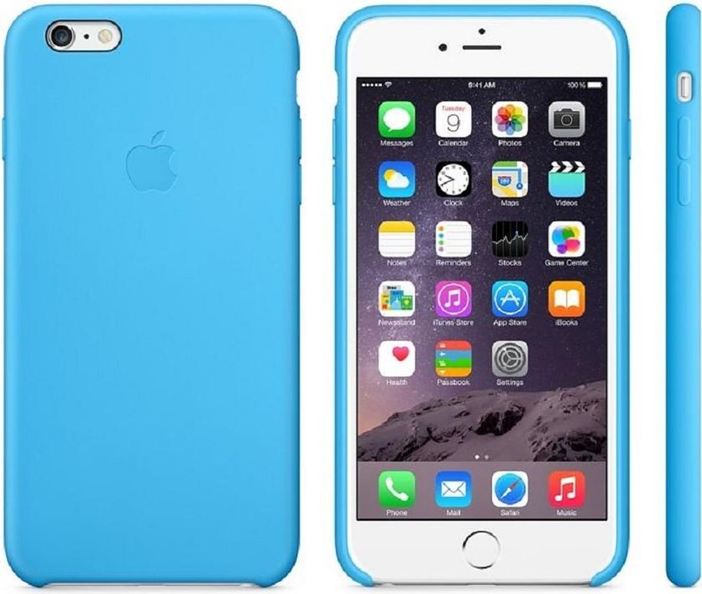 Apple iPhone 6 Custodia in silicone MGQJ2ZM/A blau Immagine del prodotto 