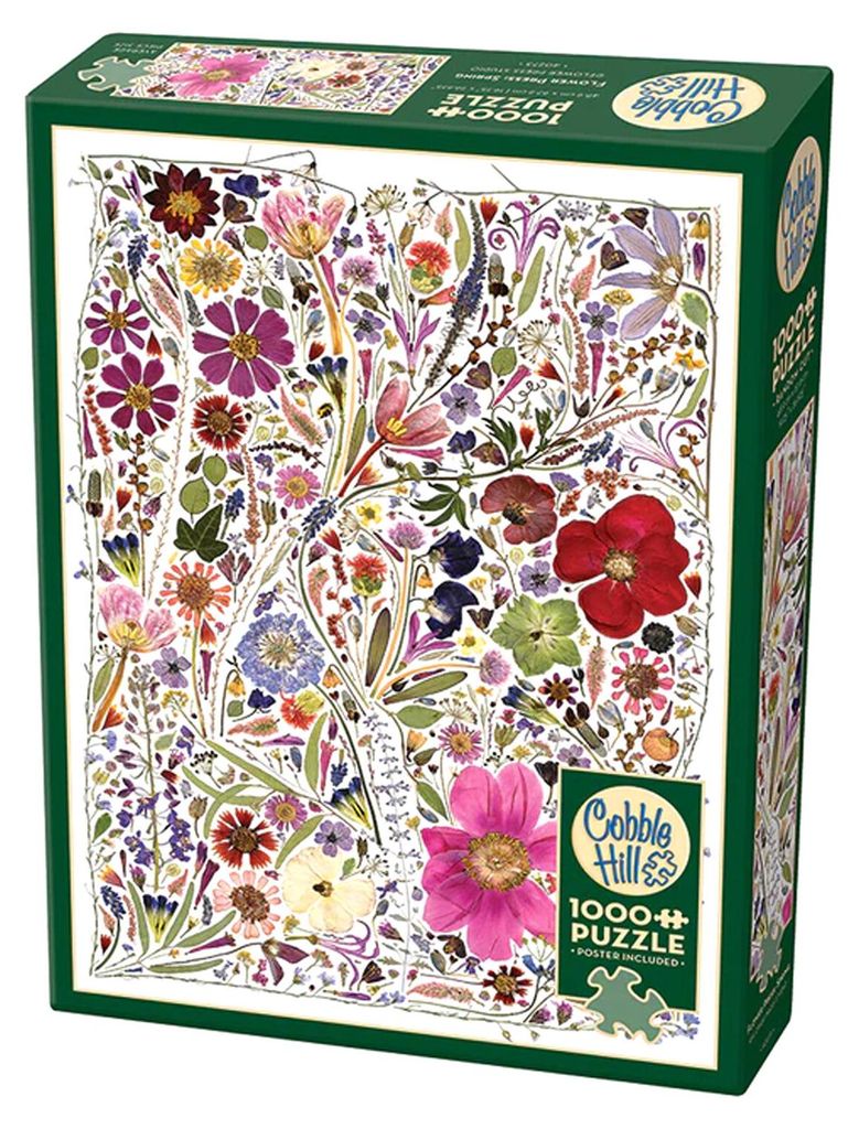 Cobble Hill Flower Press: Spring, 1000 Stück(e) Produktbild 