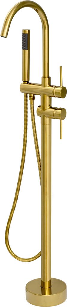 Roy Gold Bodenmontierte freistehende Badewannenarmatur