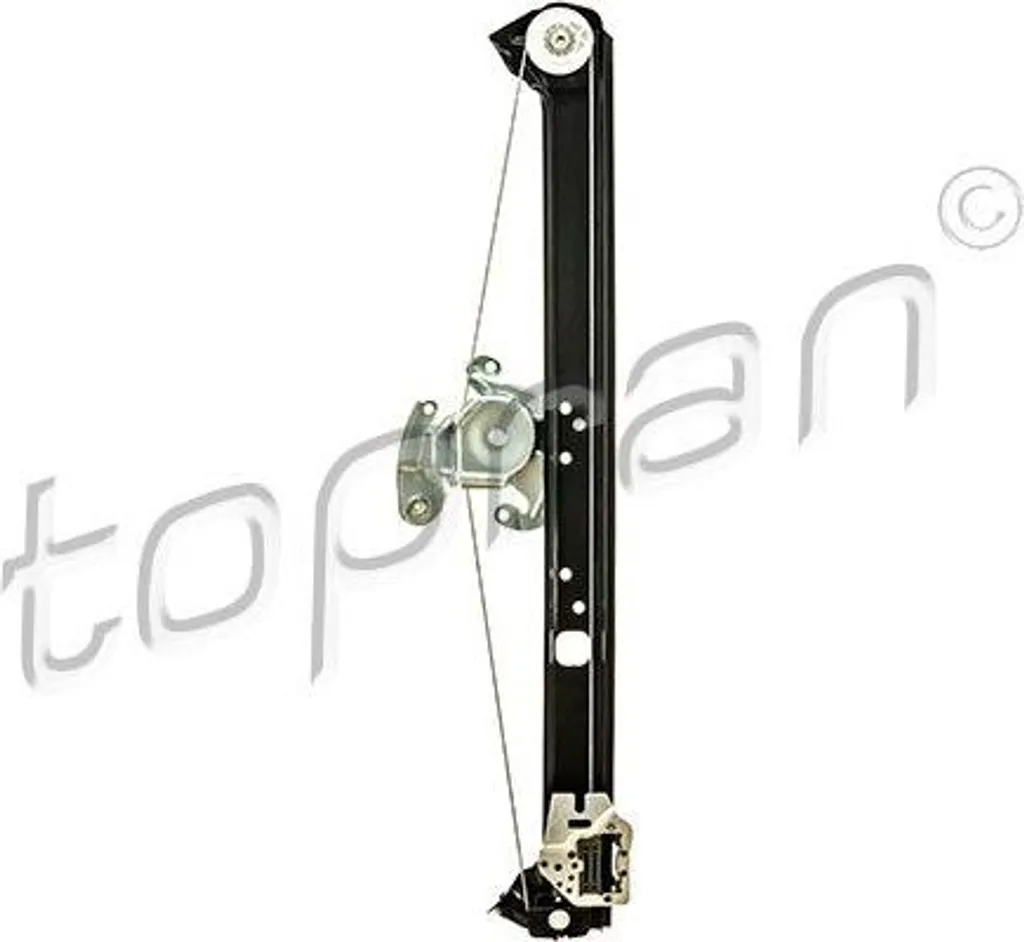 Lève-vitre TOPRAN 502 076 pour BMW X5 E53 - OE 51358254913 arrière