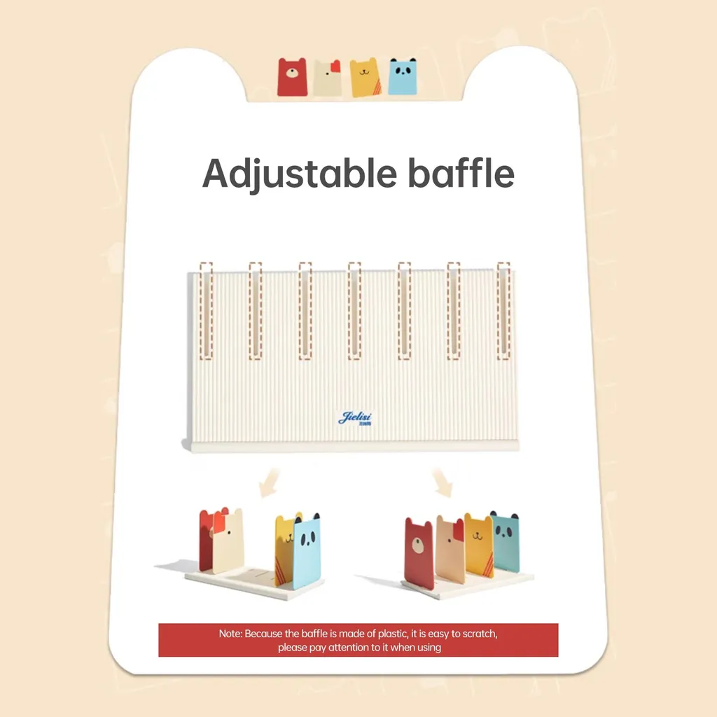 Étagère de bureau modulable 7 positions pour classeurs et dossiers A4