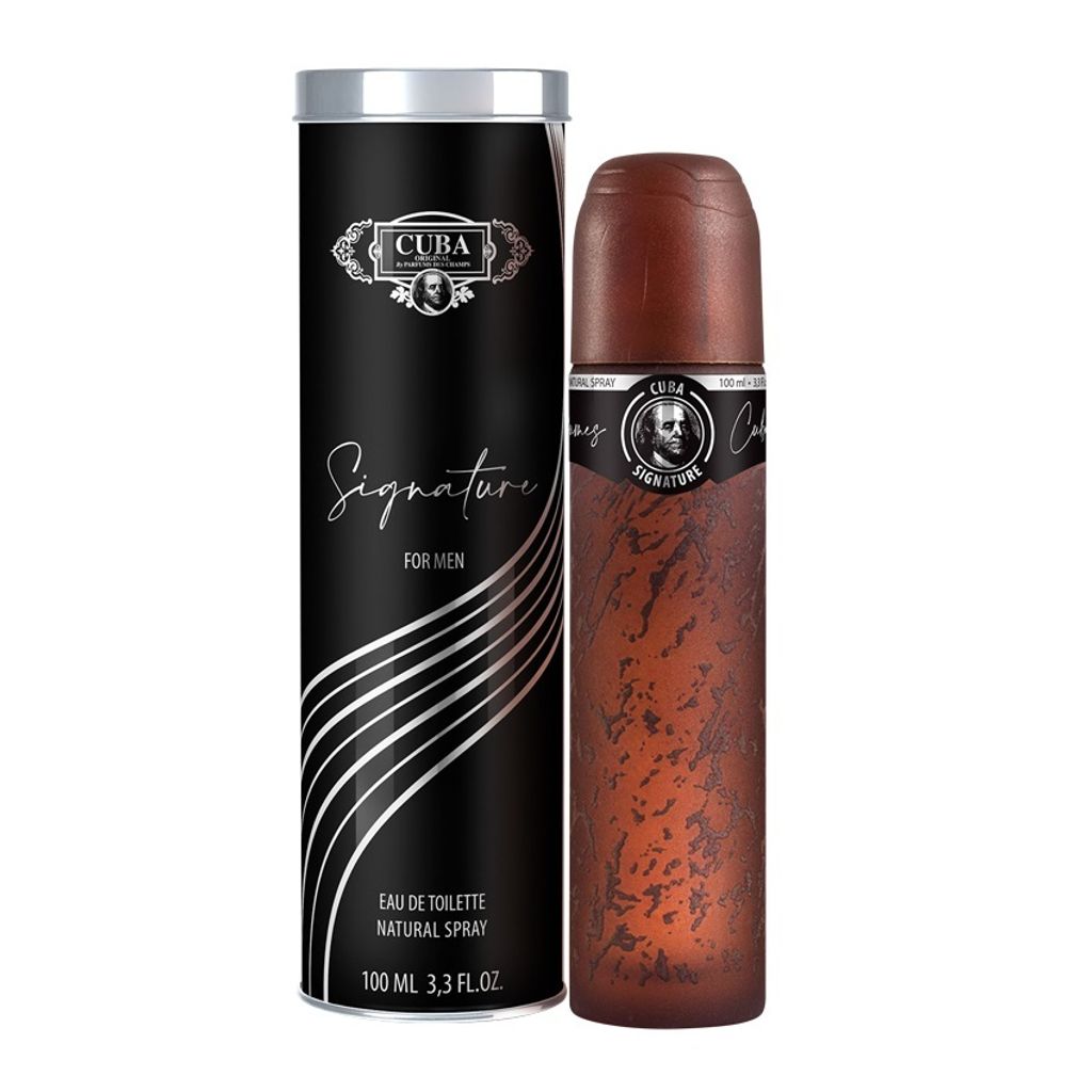 Cuba Signature For Men eau de toilette spray 100ml Image du produit 
