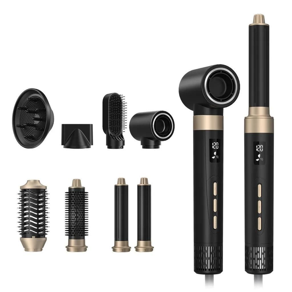 8-in-1 Haartrockner,1600 W Multihaarstyler, Heißluftbürste Produktbild 