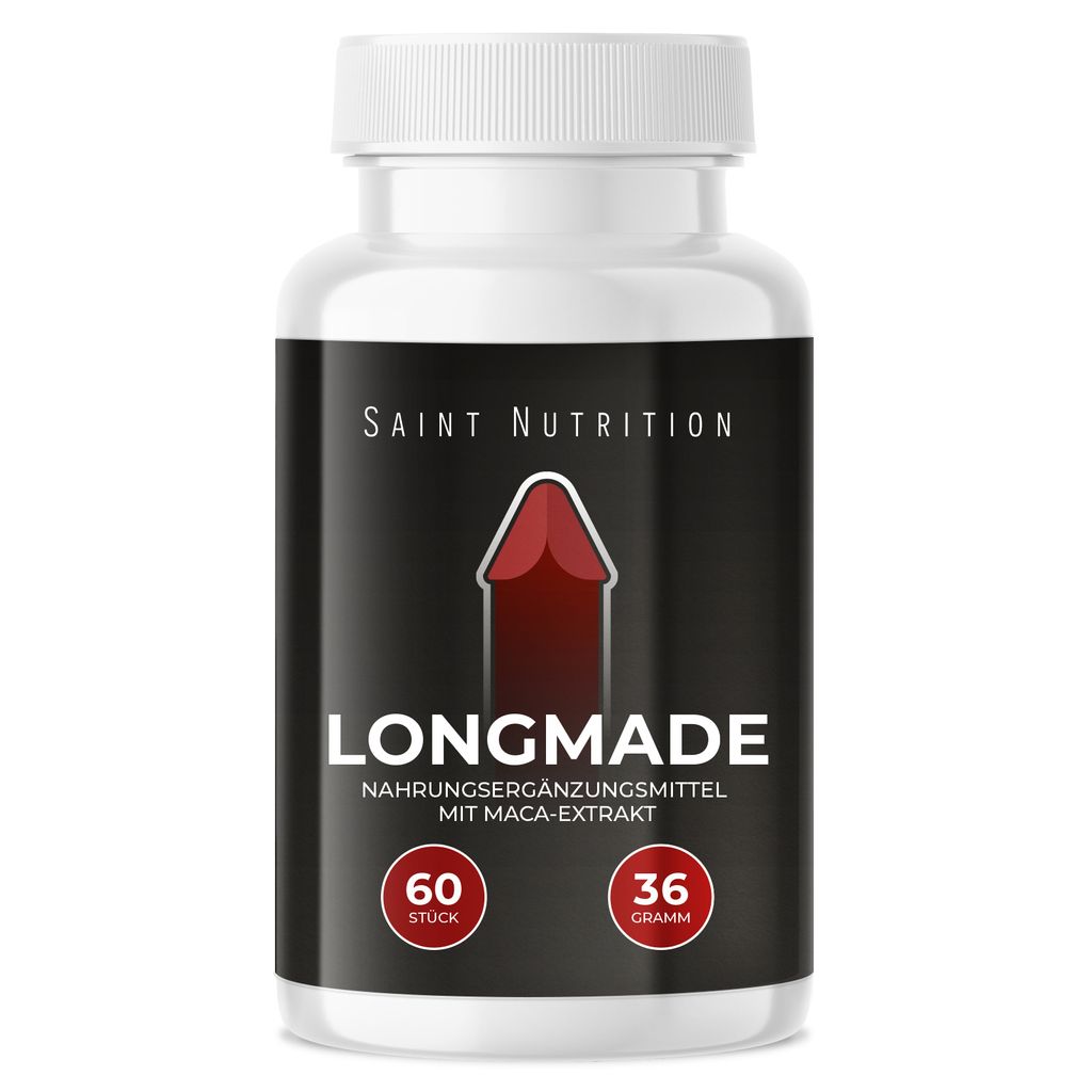 Saint Nutrition® LongMade – Penis Vergrößerung – L-Arginin Produktbild 