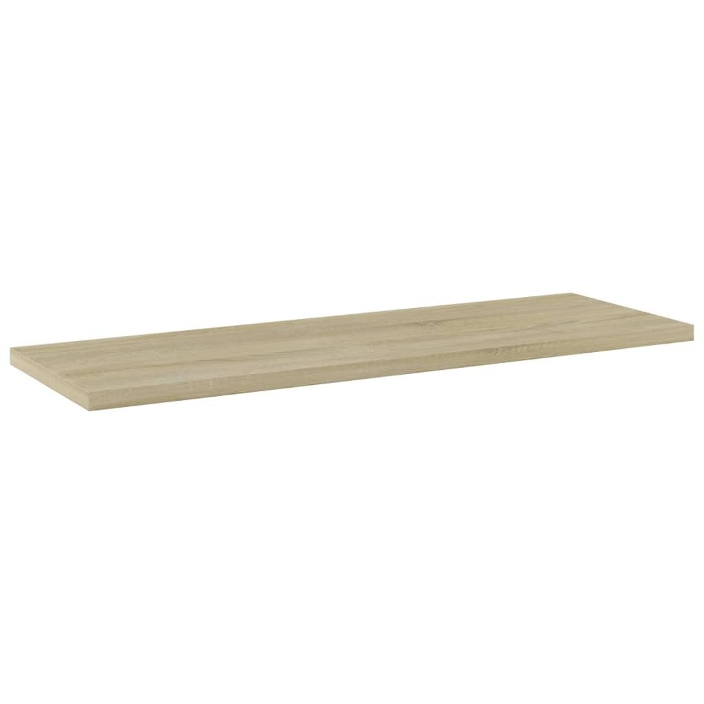 Półki Na Książki, 4 Szt., Kolor Dąb Sonoma, 60X20X1,5 Cm, Zdjęcie produktu 