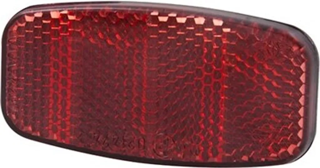 Riflettore Spanninga Rosso 80mm per Portapacchi Posteriore | Montaggio Facile