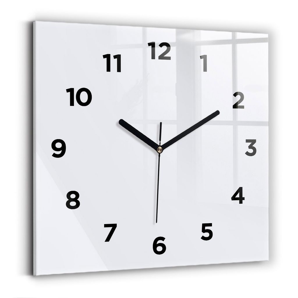 Wallfluent Wanduhr – Stilles Quarzuhrwerk - Uhr Dekoration Produktbild 