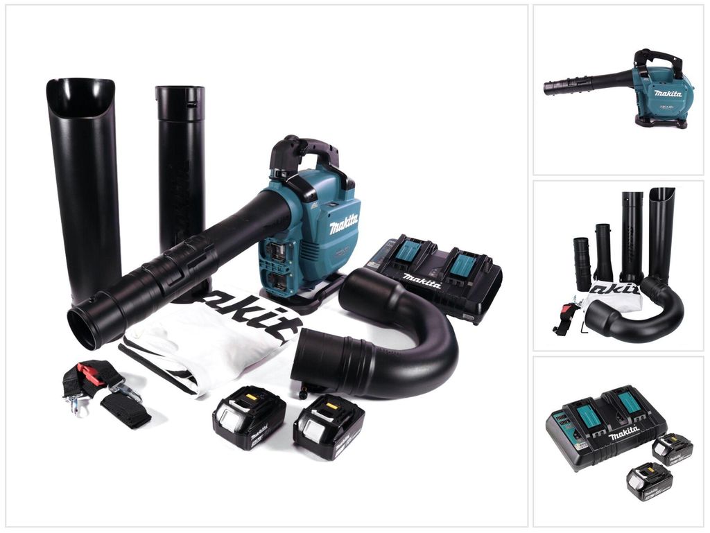 Makita DUB 363 PT2V accu blazer / bladzuiger 36 V ( 2x 18 V Productafbeelding 