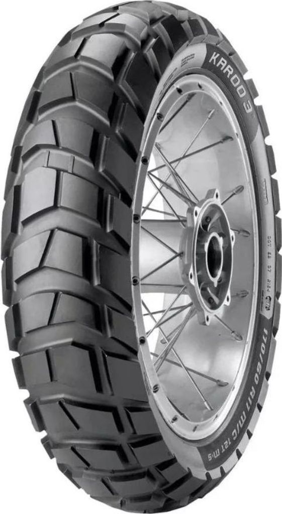 Metzeler Karoo 3 170/60 R17 M/C Tl 72T Rear M+S Image du produit 