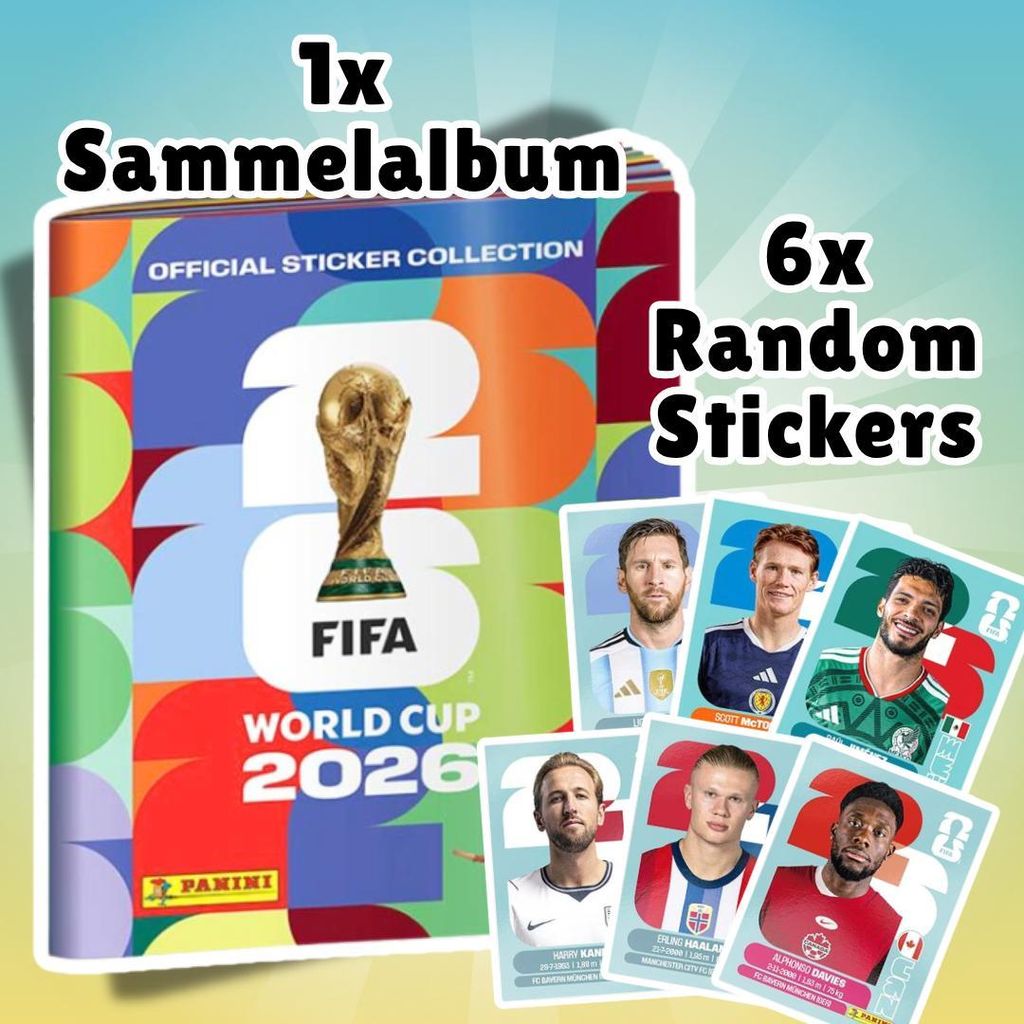 Panini FIFA World Cup 2026 Sammelalbum Softcover mit 6 Produktbild 
