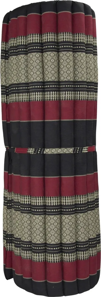 Lit d'Appoint Pliable et Tapis de Sol Thaï en Kapok 200x100cm pour le Salon