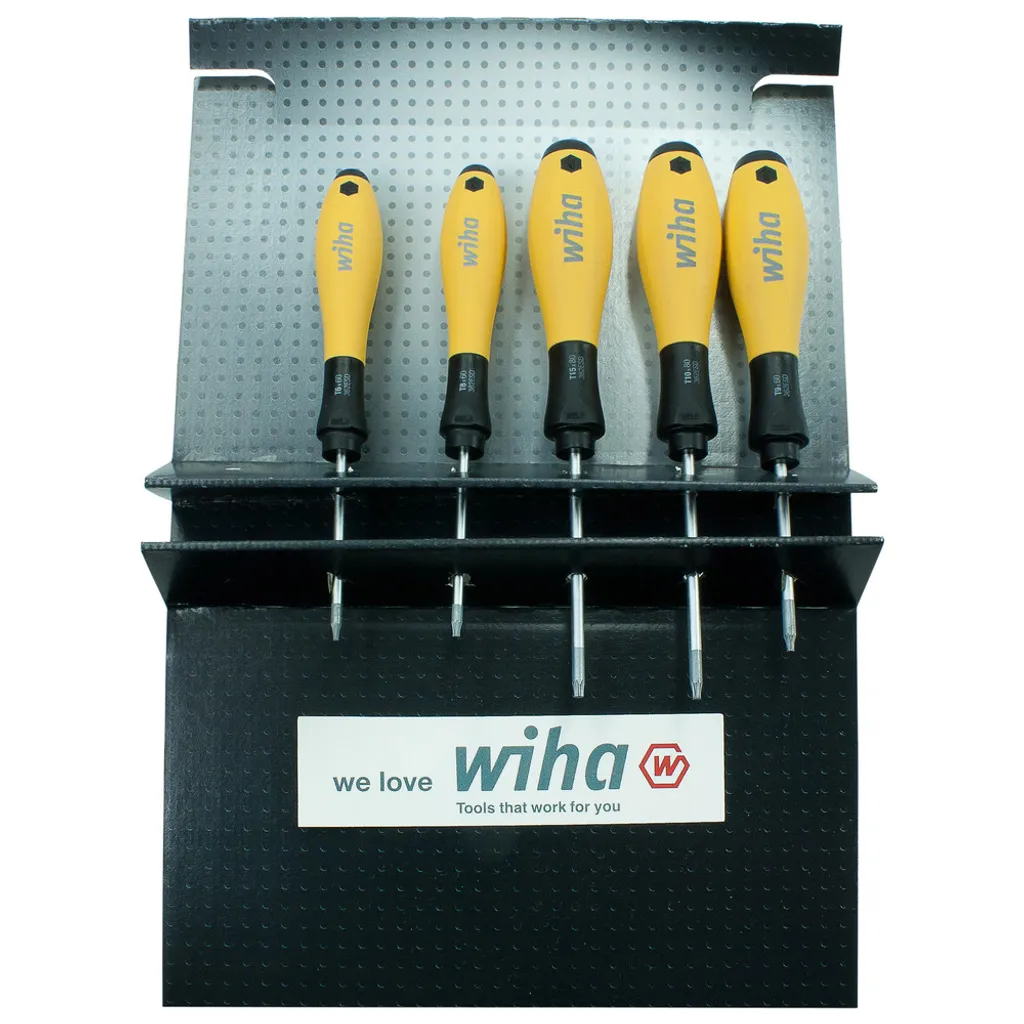 Kit Tournevis Wiha 27253 pour Maintenance Électrique et Tableau VDE