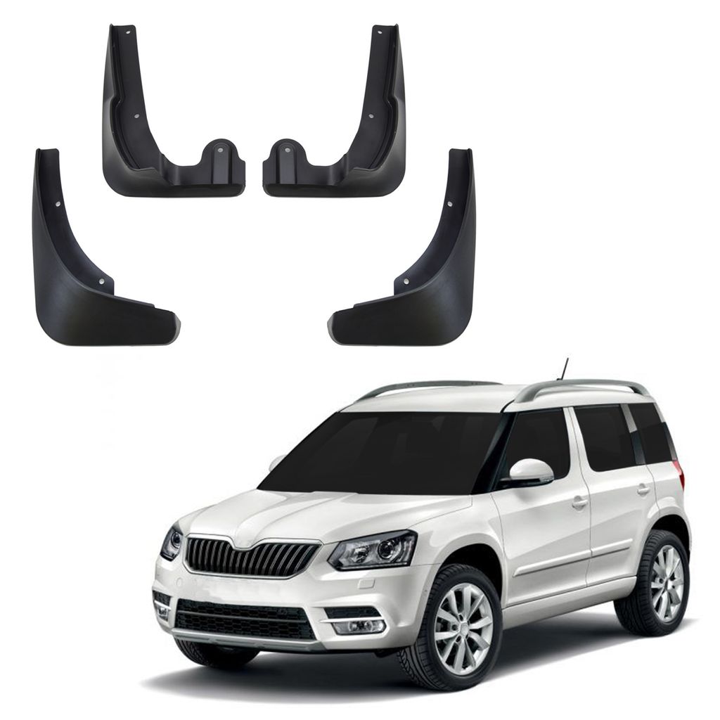 J&J AUTOMOTIVE | Schmutzfänger 4er Set vorne + hinten für Produktbild 