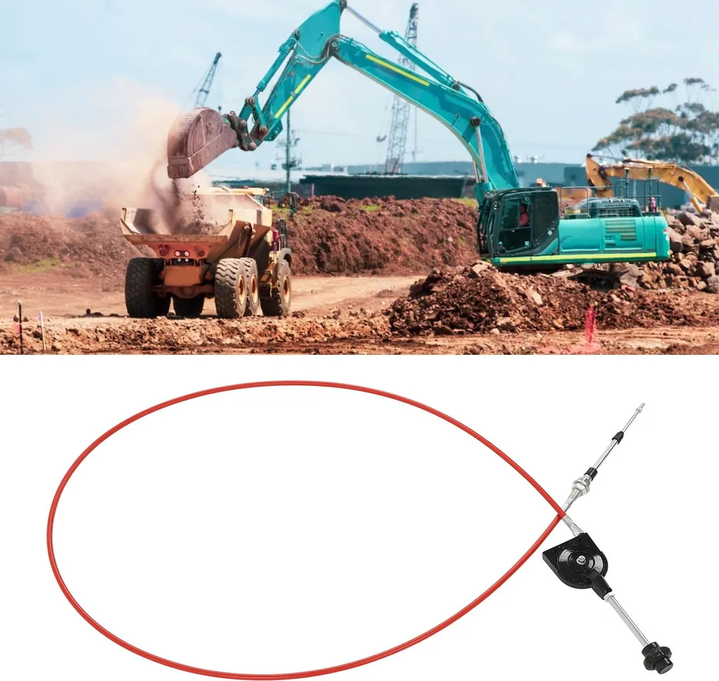 Câble d'accélérateur pour commande à distance d'excavatrice et citerne - 11