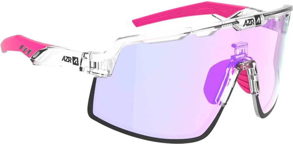 Lunettes Azr Kromic Speed Rx Rose avec écran Photochrome Hydrophobique