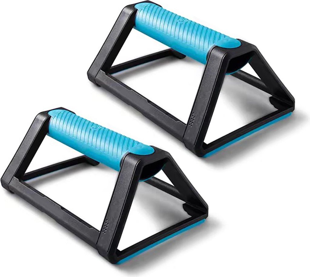 2-teiliger Liegestützgriff, ergonomisch, rutschfest, für das Krafttraining im Fitnessstudio, für Zuhause, Dreieck-Planke, Liegestützgriff