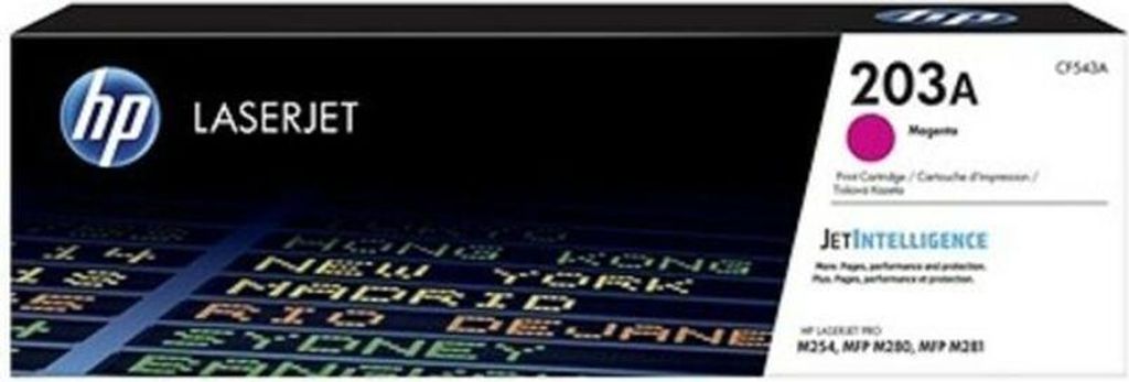Original Toner HP 203A Magenta Rot
