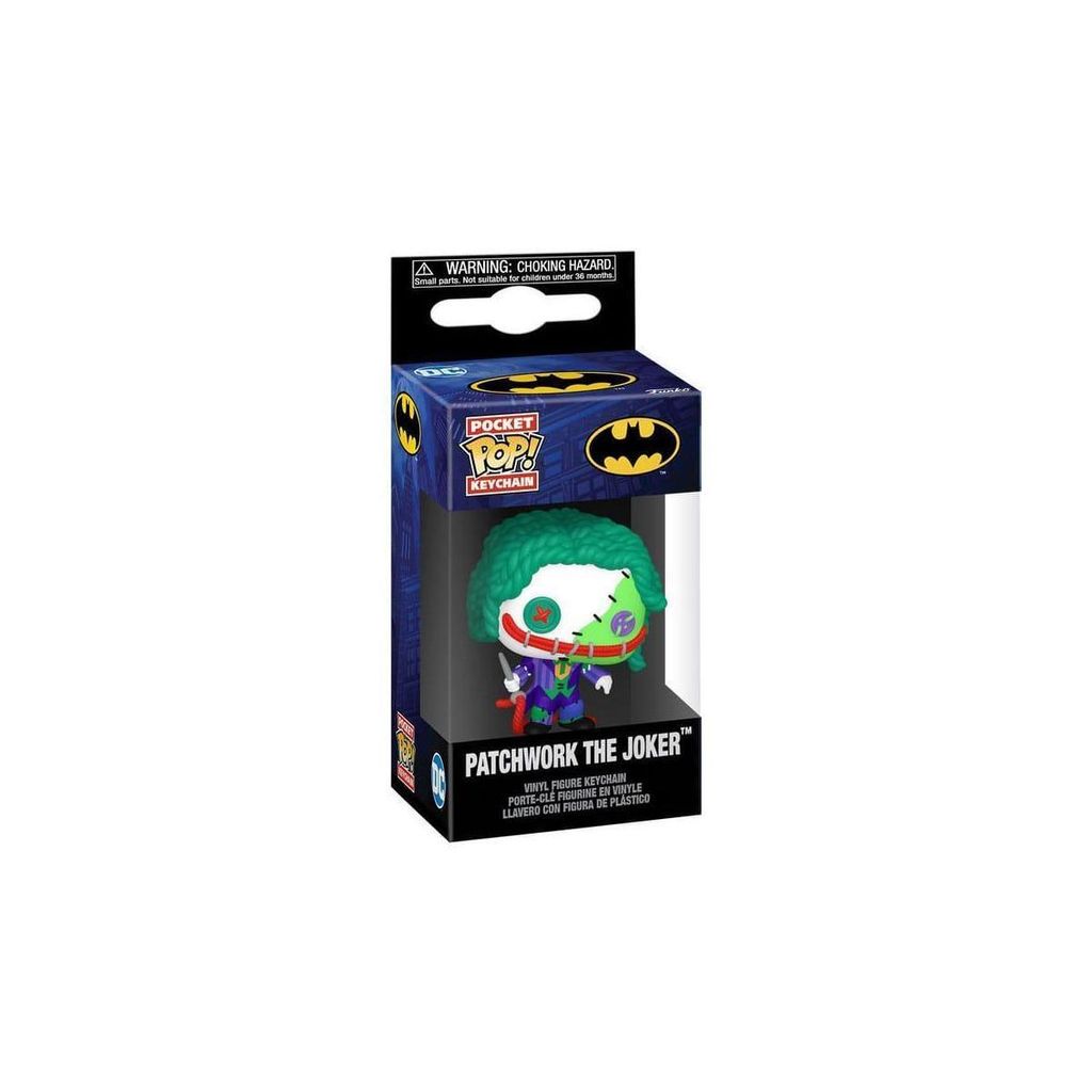 Patchwork The Joker Schlüsselanhänger Funko Pocket POP! Produktbild 