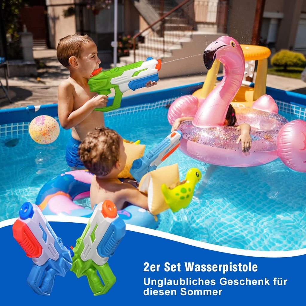 2 Stück Wasserpistole Spritzpistolen Set Kaufland De