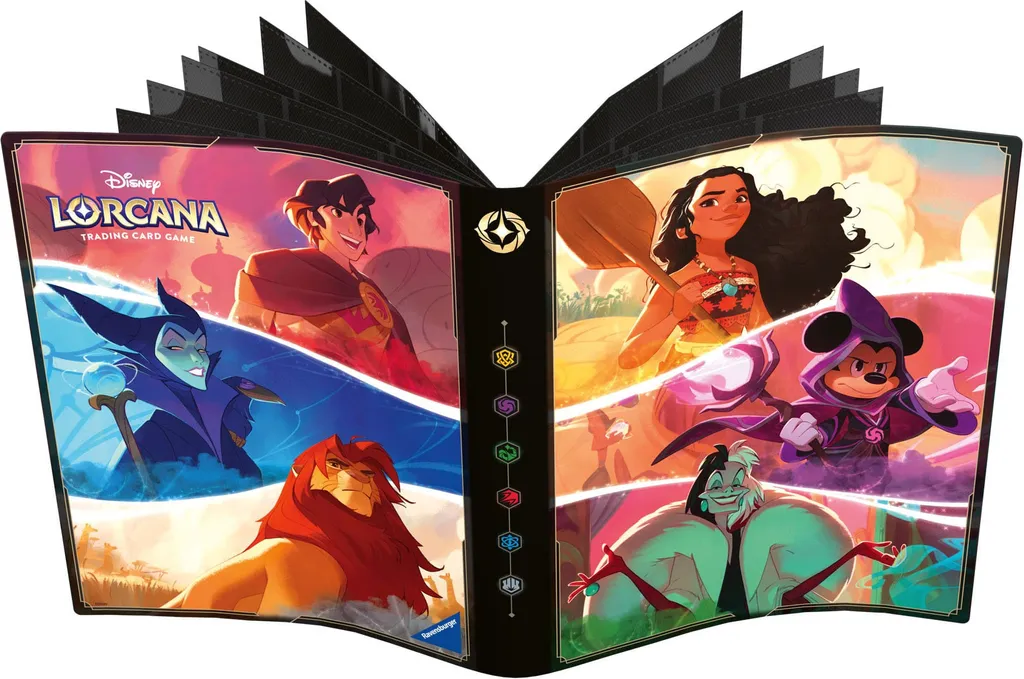Portfolio Disney Lorcana Vague 5 Ravensburger : Stop aux Rayures