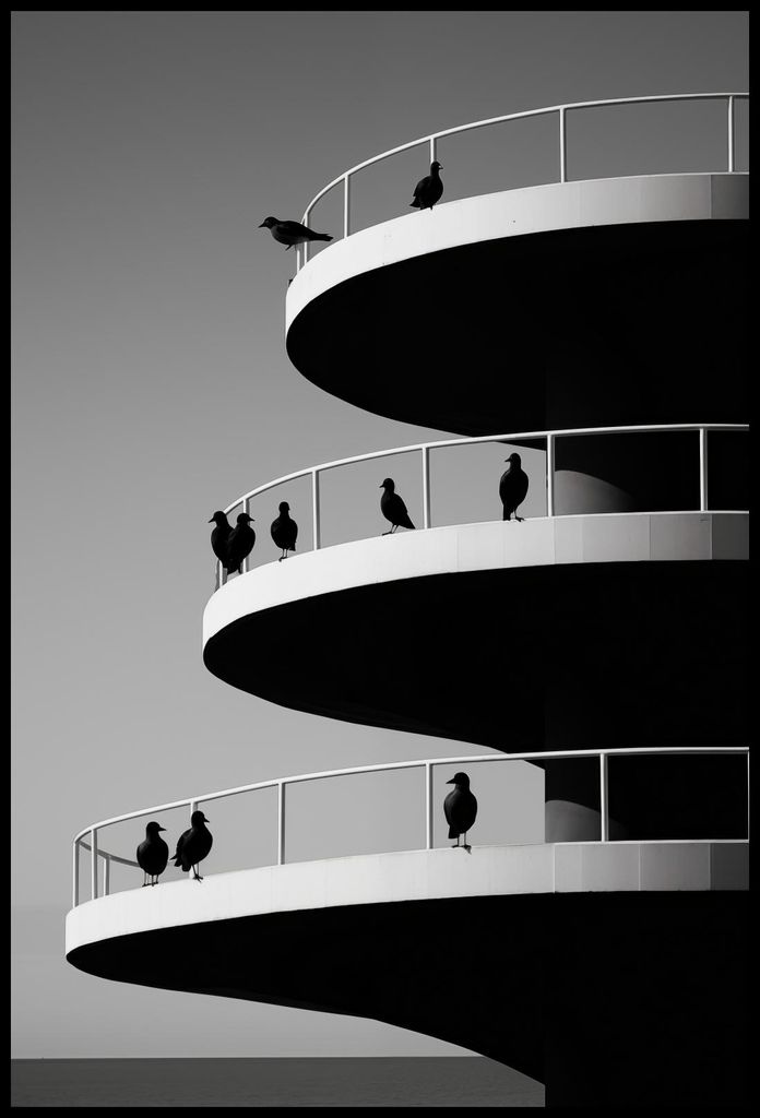 Plakat 68x101cm Krähenfarben