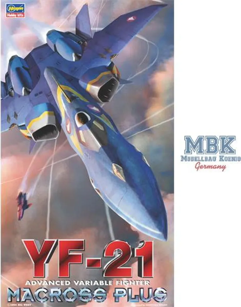Hasegawa HAS65711 YF-21 Macross Plus Maquette Avion Chasseur 1/72