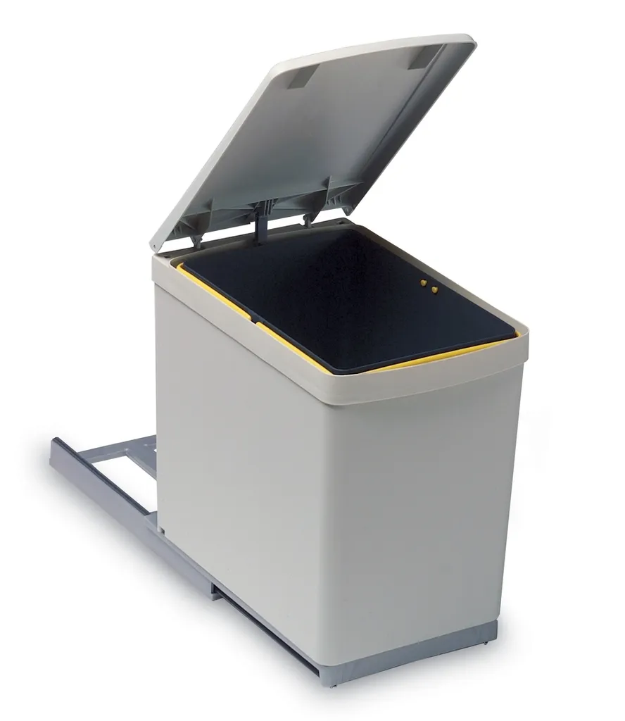 Double corbeille 15L Alveus ALBIO 10 avec bacs amovibles de 7,5L