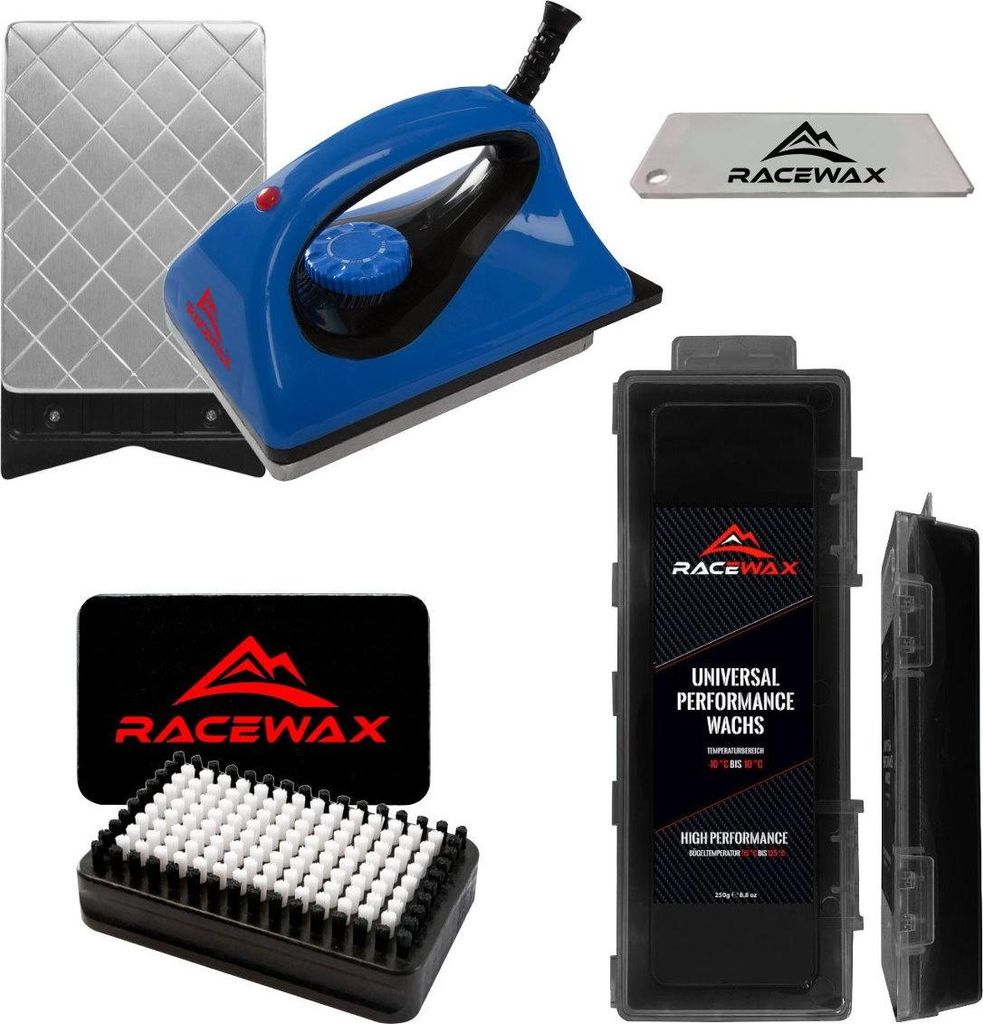 RaceWax Skiwax Set 4-częściowy zestaw wosku do nart Alpine Zdjęcie produktu 