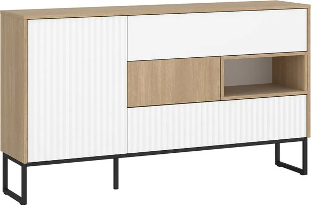 Meuble de rangement Commode Hati avec 4 tiroirs pour le salon