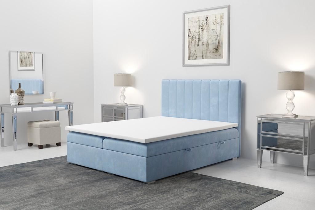 Doppelbett Schlafzimmer Designer Bett Modern Boxspringbett Luxus Möbel