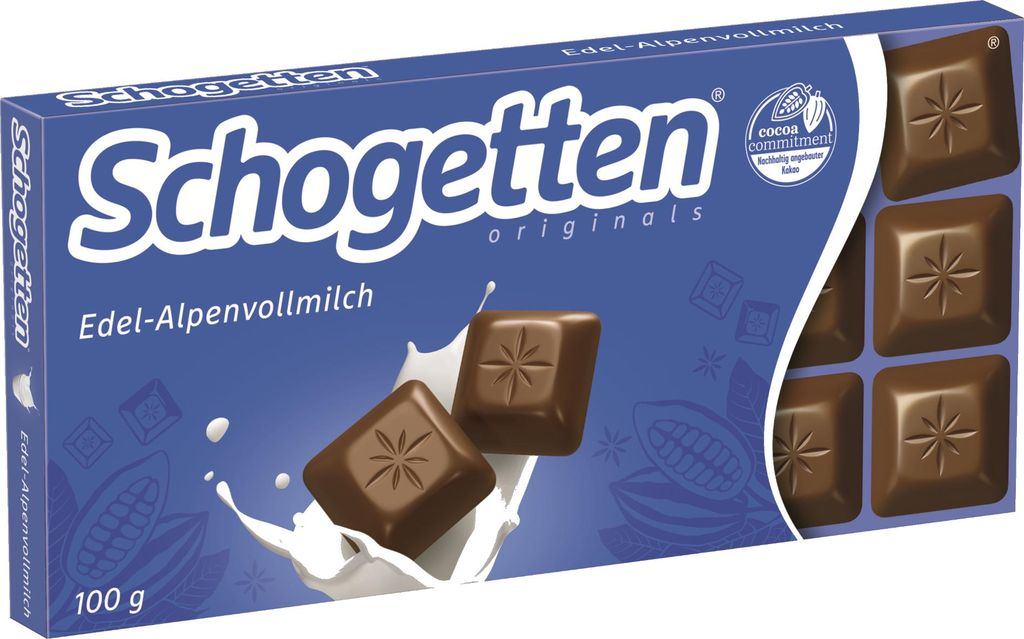 Schogetten Schokolade Alpenvollmilch 100g Image du produit 
