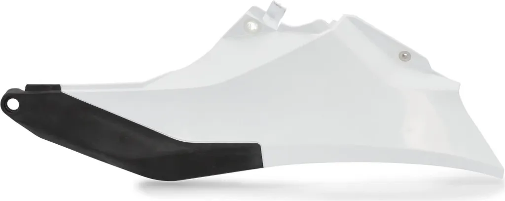 Porte-noms ACERBIS blanc et noir pour moto de cross GAS GAS