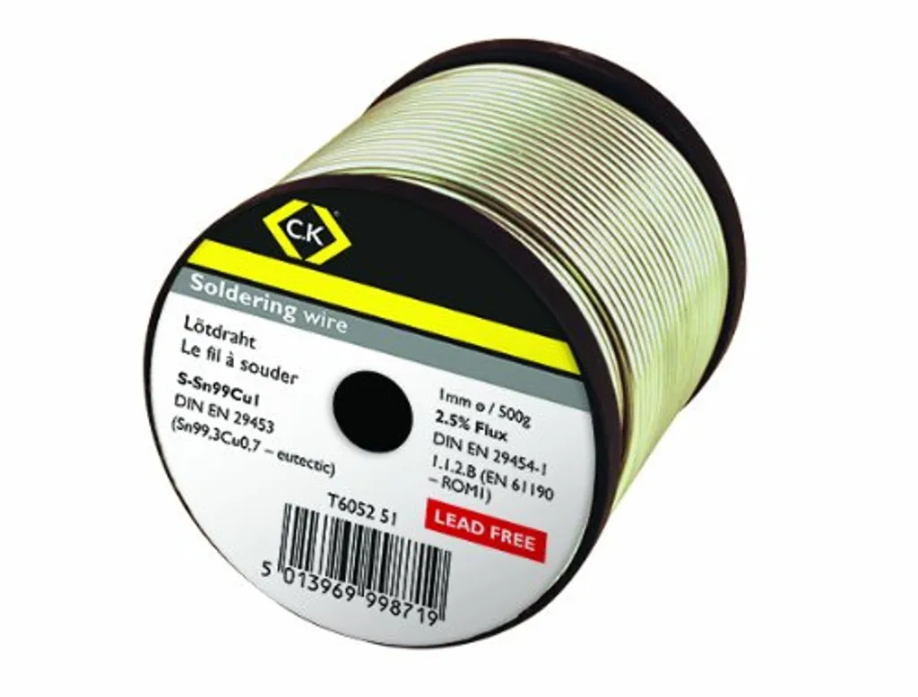 C.K Filo per saldatura 1 mm, bobina da 500 g