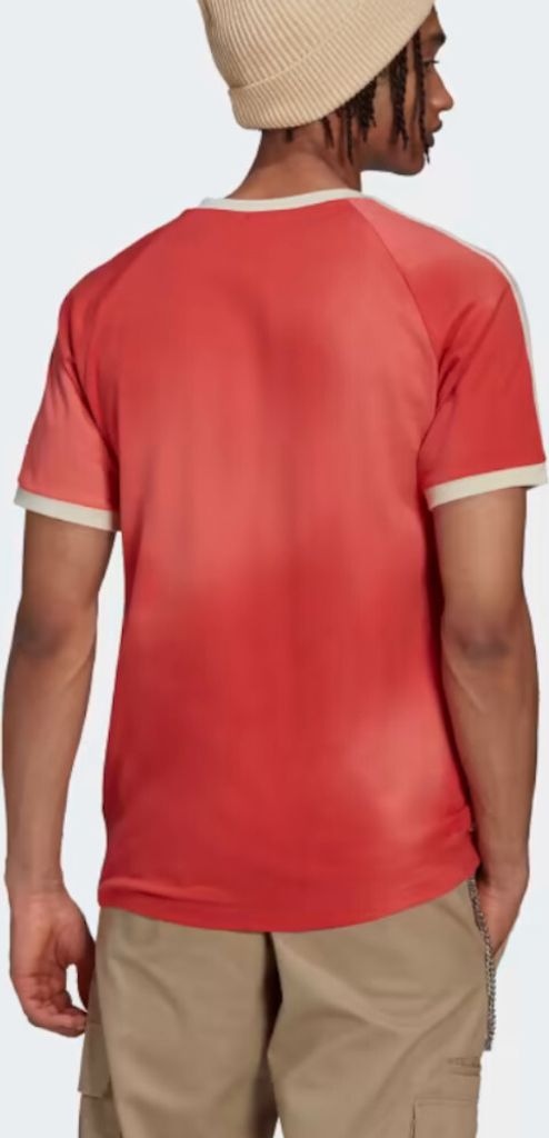 adidas MRC 3-Streifen T-Shirt crew red Gr.M (HL9276) Produktbild 4