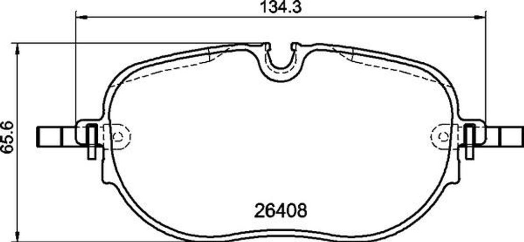 BREMBO Bremsbeläge Satz Vorne für VW ID.3 (E11) P 85 195