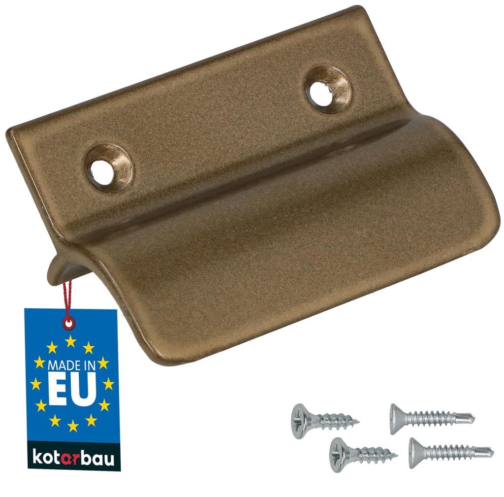 KOTARBAU® Balkontürgriff außen 65x45mm Terrassentürgriff Produktbild 