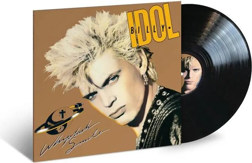 Billy Idol Whiplash Smile réédition vinyle LP son remasterisé et premium