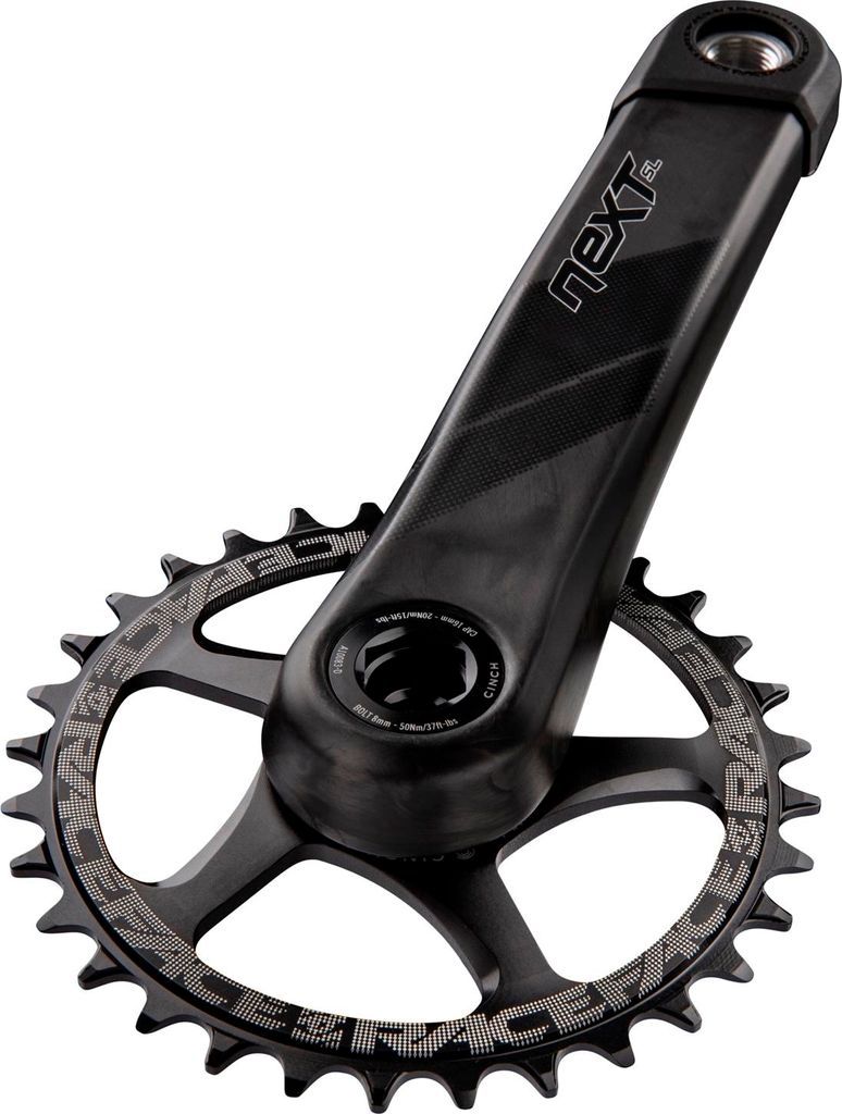 Race Face Next SL Carbon Kurbel, 170mm, 30mm, schwarz - ultraleichte High-Per...