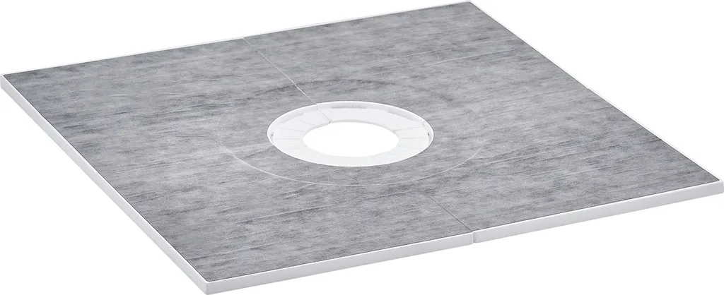 Kit Seuil de Douche EPS 914x914mm SucceBuy avec Écoulement Central 160mm