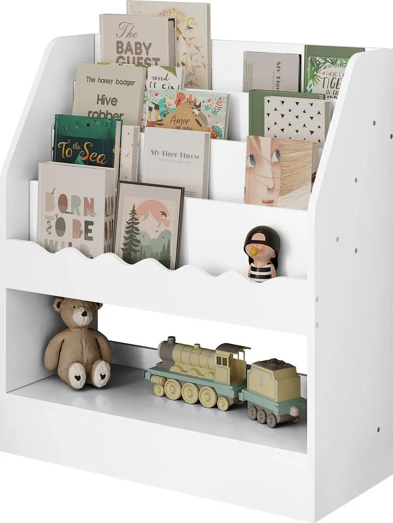 Meuble de Rangement pour Chambre Enfant - Bibliothèque Montessori Bois