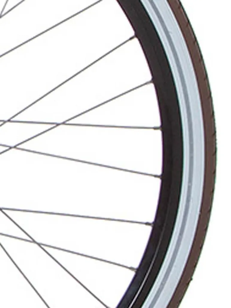 Roue de Vélo Cortina Velg J19sz Marron Chocolat pour Jante 19 Pouces