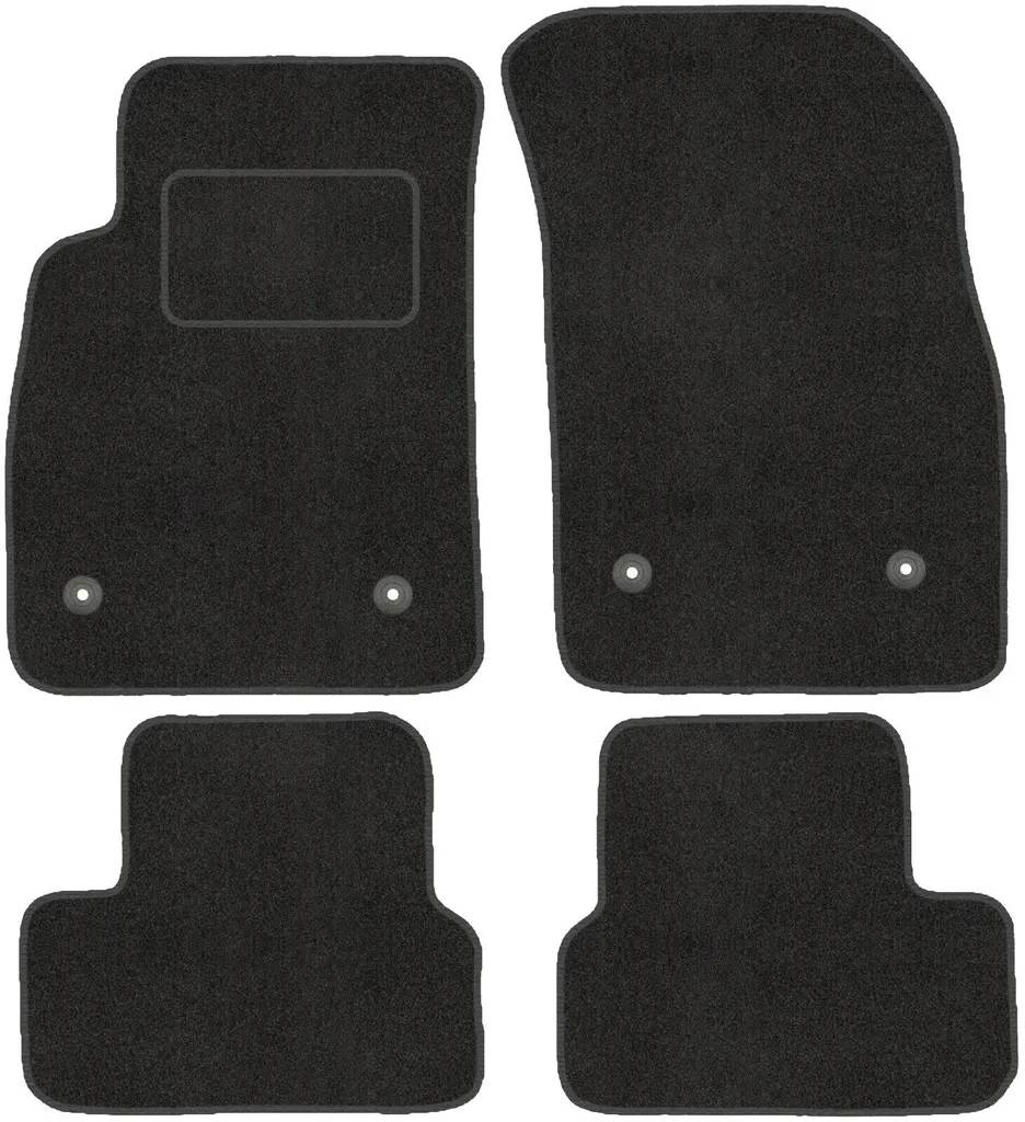 Satz in Velour Fußmatten per Chevrolet Orlando Premium Qualität - Passgenau
