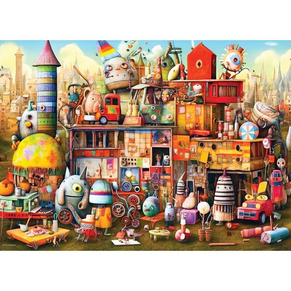 EUROGRAPHICS Puzzle Misfit Toys XL 500 Teile