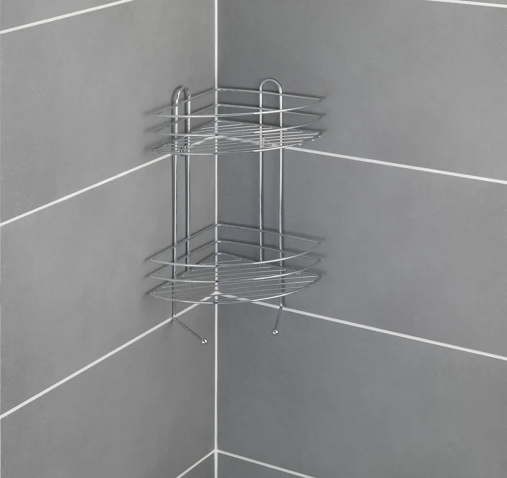 Serviteur de douche d'angle WENKO panier de rangement mural - 3