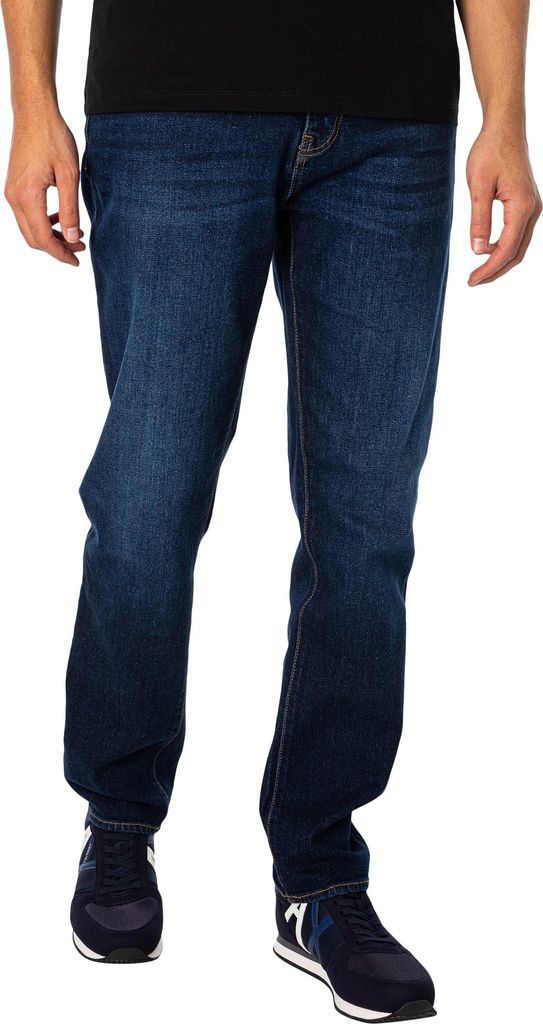 Armani Exchange 5-Pocket-Slim-Jeans, Blau 34W x 32L