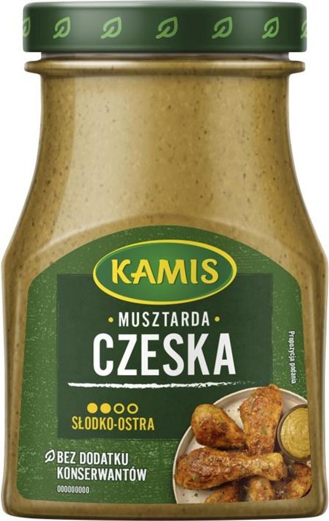 Kamis Musztarda Czeska 180 G Zdjęcie produktu 