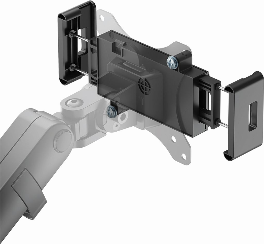 LogiLink Smartphone-/Tablet-PC-Halter für Monitorarm weiß