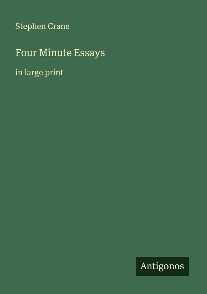 Four Minute Essays